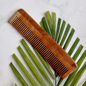 Neem Wood Classic Comb (Regular Tooth)