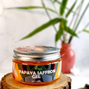 Papaya Saffron Gel