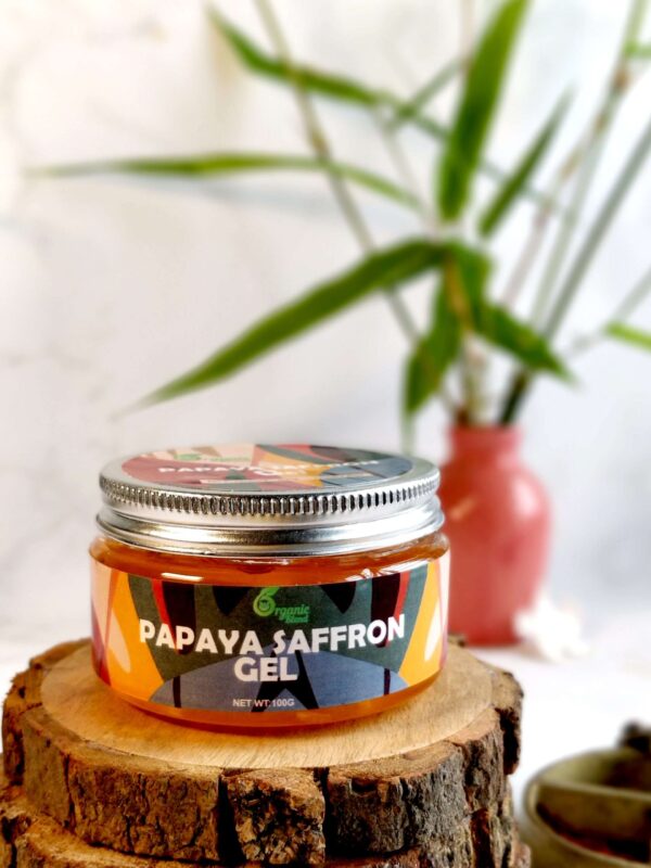 Papaya Saffron Gel